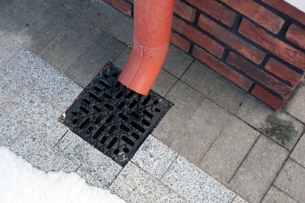 Cost of Downspout Drainage Service in Milford