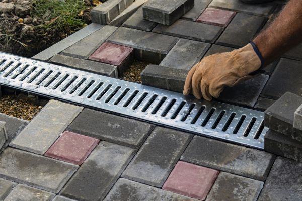 Cost of Patio Drain Installation in Milford