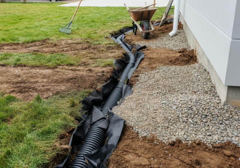 Drainage System Excavation